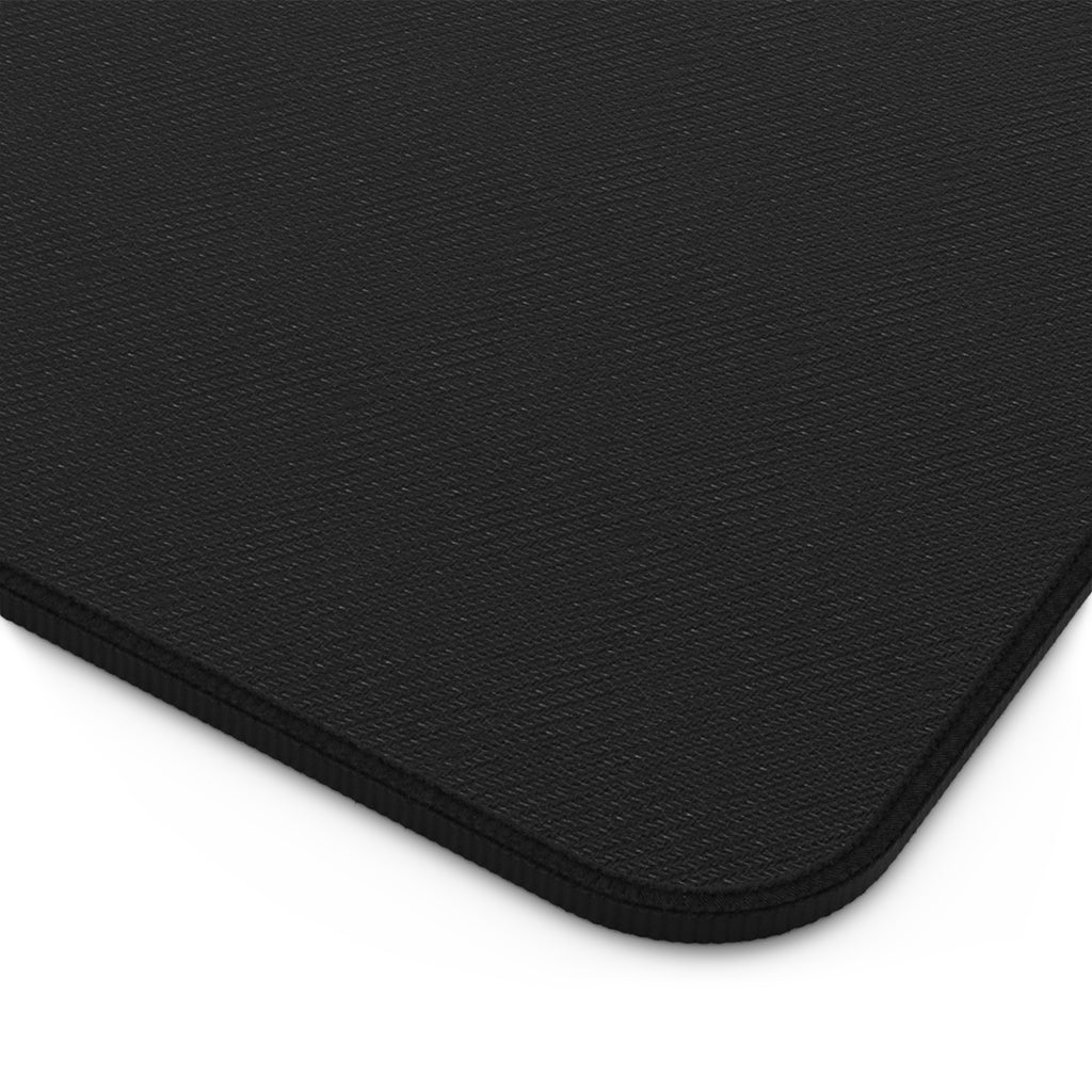 Desk Mat - Romans 8:28 Inspirational Christian Desk Mat with Cross & Crown of Thorns