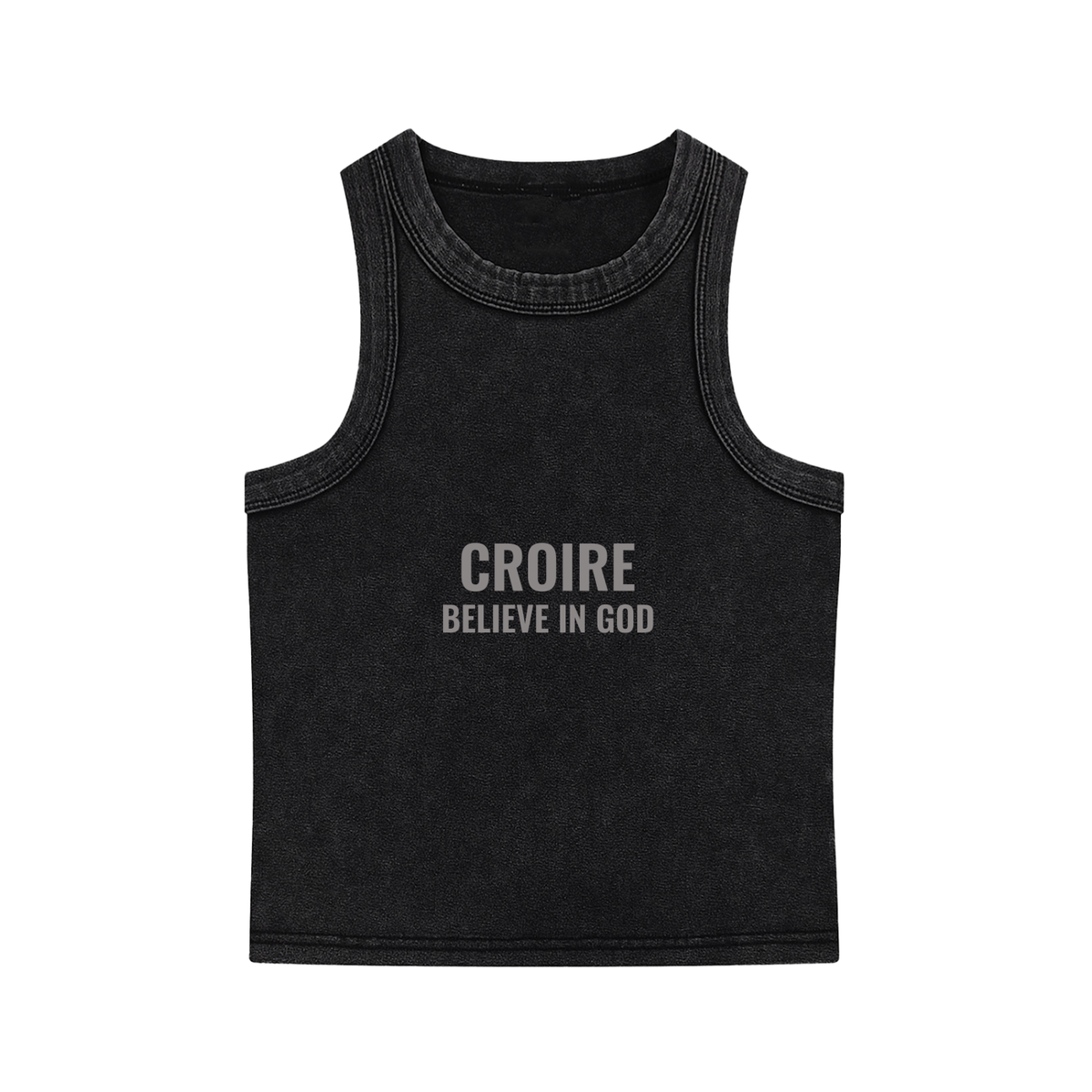 TANK,WHITE,BLACK,STREETWEAR,CHRISTIAN,BELIEVE