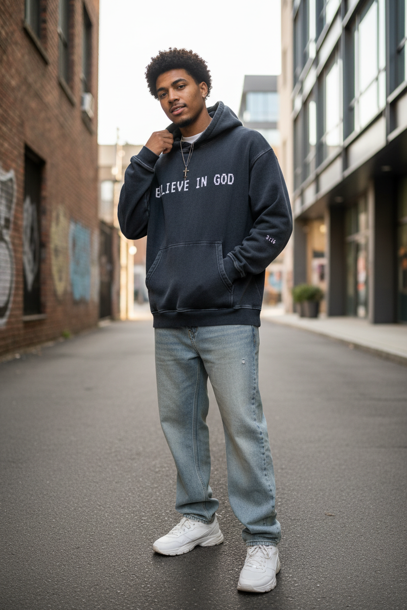 Croire Snowwashed Hoodie