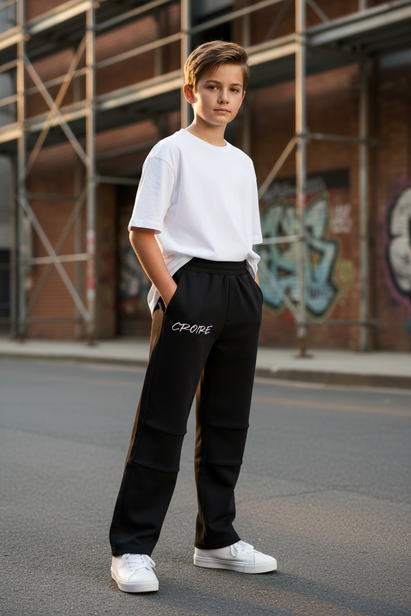 Essential Kids' Straight-Leg Sweatpants